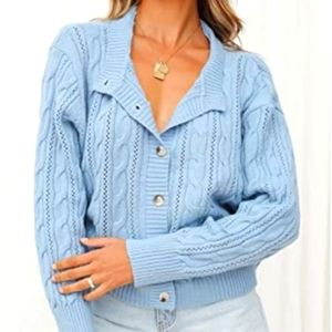 WOMANS XL BRAND NEW JOLLYCODE CARDIGAN